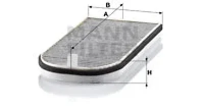 CUK 3642-2 MANN Фильтр, воздух во внутренном пространстве