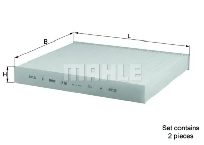 LA 467/S KNECHT/MAHLE Фильтр, воздух во внутренном пространстве