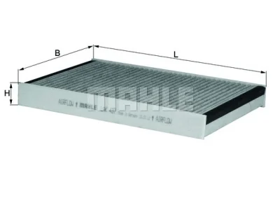 LAK 437 KNECHT/MAHLE Фильтр, воздух во внутренном пространстве