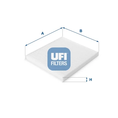Фильтр, воздух во внутренном пространстве UFI 53.112.00