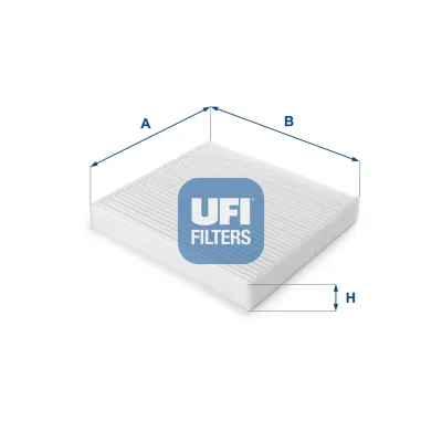 Фильтр, воздух во внутренном пространстве UFI 53.147.00