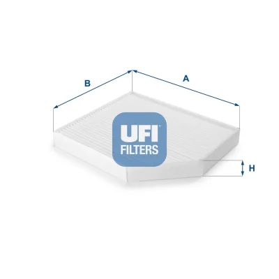 Фильтр, воздух во внутренном пространстве UFI 53.153.00