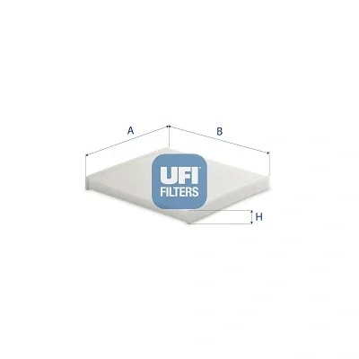Фильтр, воздух во внутренном пространстве UFI 53.186.00