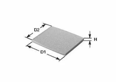 NC2151 CLEAN FILTERS Фильтр, воздух во внутренном пространстве