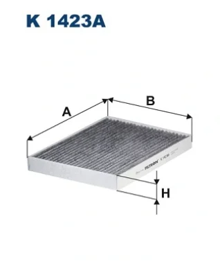 K 1423A FILTRON Фильтр, воздух во внутренном пространстве