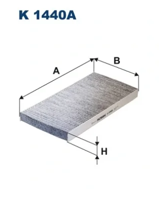 Фильтр, воздух во внутренном пространстве FILTRON K 1440A