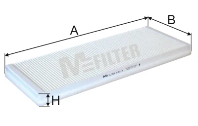 Фильтр, воздух во внутренном пространстве MFILTER K 9019