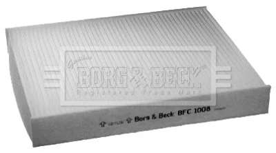 BFC1008 BORG & BECK Фильтр, воздух во внутренном пространстве
