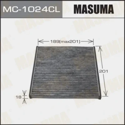Фильтр, воздух во внутренном пространстве MASUMA MC-1024CL