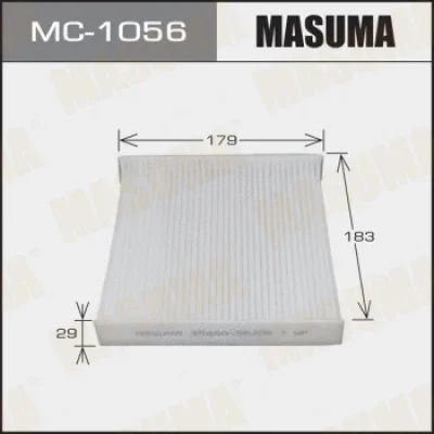 Фильтр, воздух во внутренном пространстве MASUMA MC-1056