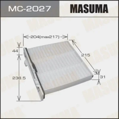 Фильтр, воздух во внутренном пространстве MASUMA MC-2027