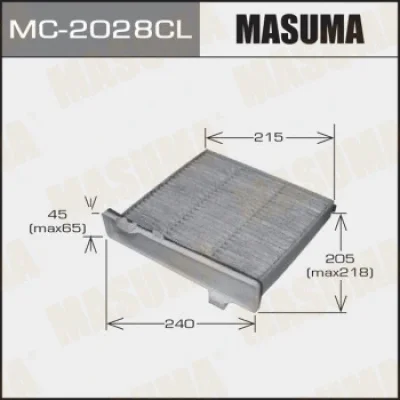 Фильтр, воздух во внутренном пространстве MASUMA MC-2028CL