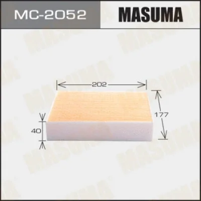 Фильтр, воздух во внутренном пространстве MASUMA MC-2052