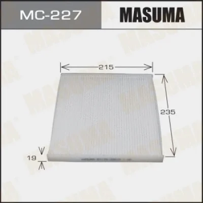 MC-227 MASUMA Фильтр, воздух во внутренном пространстве