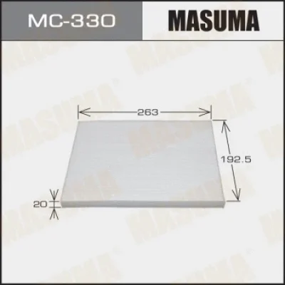 Фильтр, воздух во внутренном пространстве MASUMA MC-330