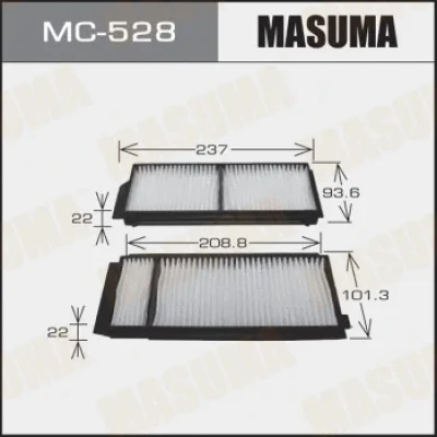 Фильтр, воздух во внутренном пространстве MASUMA MC-528