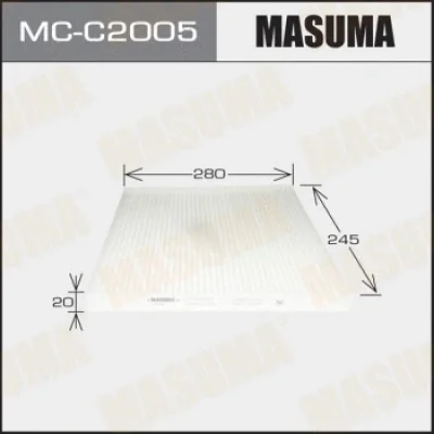 Фильтр, воздух во внутренном пространстве MASUMA MC-C2005