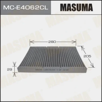 Фильтр, воздух во внутренном пространстве MASUMA MC-E4062CL