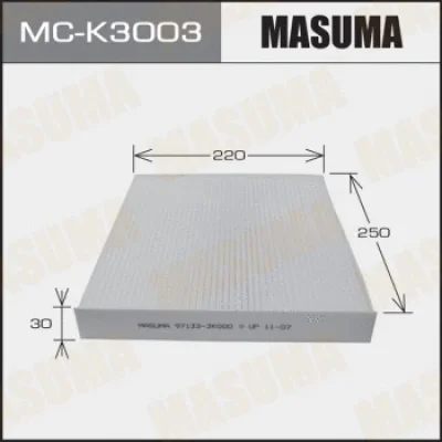 Фильтр, воздух во внутренном пространстве MASUMA MC-K3003