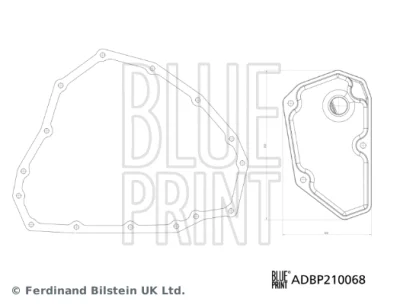 ADBP210068 BLUE PRINT Комплект гидрофильтров, автоматическая коробка передач