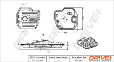 DP1110.14.0042 Dr!ve+ Комплект гидрофильтров, автоматическая коробка передач