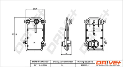 DP1110.14.0045 Dr!ve+ Комплект гидрофильтров, автоматическая коробка передач