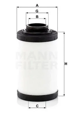 Фильтр, пневмооборудование MANN LE 4022