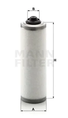 Фильтр, пневмооборудование MANN LE 5011