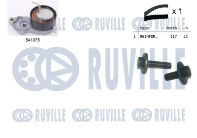 Комплект ремня ГРМ RUVILLE 550064