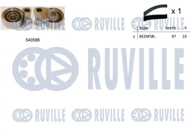 Комплект ремня ГРМ RUVILLE 550270