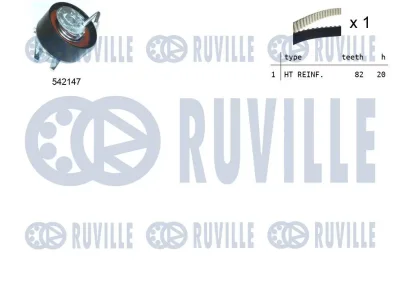 550334 RUVILLE Комплект ремня ГРМ