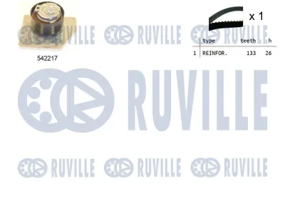 Комплект ремня ГРМ RUVILLE 550336