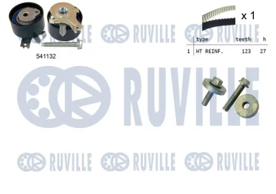550355 RUVILLE Комплект ремня ГРМ