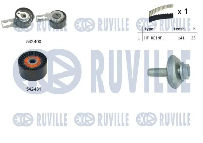 Комплект ремня ГРМ RUVILLE 550358