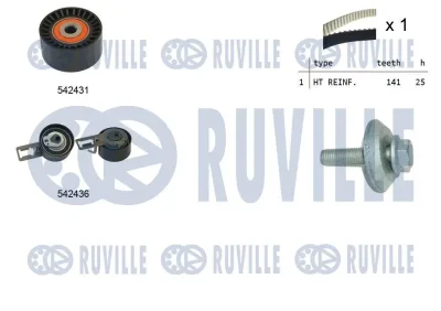 Комплект ремня ГРМ RUVILLE 550368