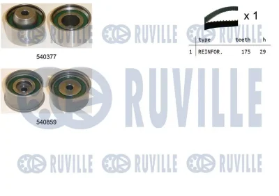 Комплект ремня ГРМ RUVILLE 550405