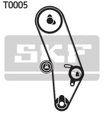 VKMA 01000 SKF Комплект ремня ГРМ