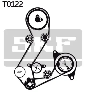 Комплект ремня ГРМ SKF VKMA 04107