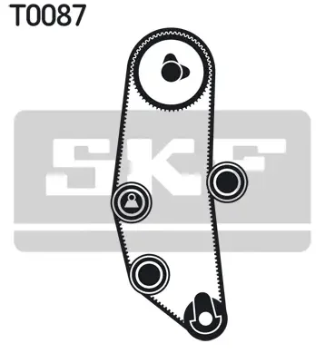 Комплект ремня ГРМ SKF VKMA 08001