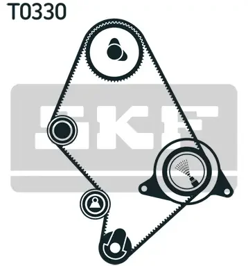 VKMA 91124 SKF Комплект ремня ГРМ