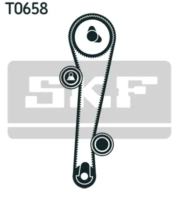 Комплект ремня ГРМ SKF VKMA 95656