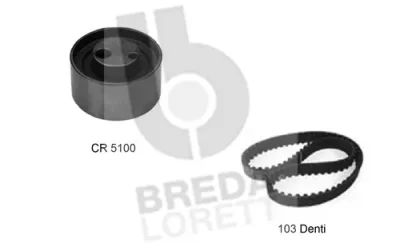 KCD0182 BREDA LORETT Комплект ремня ГРМ