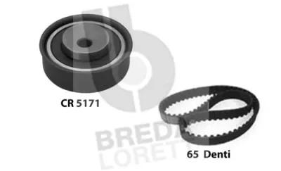 KCD0657 BREDA LORETT Комплект ремня ГРМ
