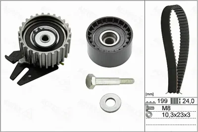 702824 AUTEX Комплект ремня ГРМ