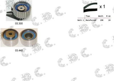 04.5042 AUTOKIT Комплект ремня ГРМ