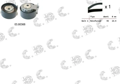 04.5111 AUTOKIT Комплект ремня ГРМ