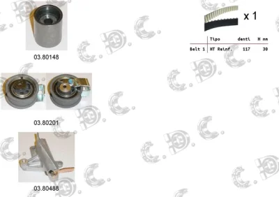 04.5242 AUTOKIT Комплект ремня ГРМ