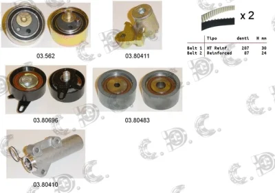 04.5266C AUTOKIT Комплект ремня ГРМ