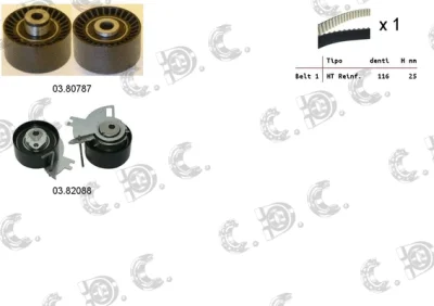 04.5406 AUTOKIT Комплект ремня ГРМ