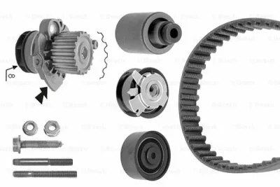 1 987 946 418 BOSCH Водяной насос + комплект зубчатого ремня